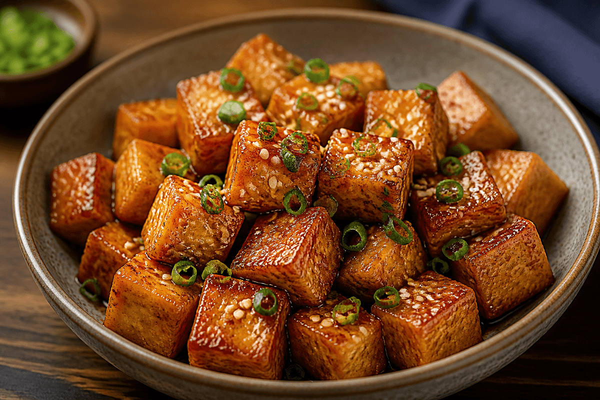 Air Fryer Crispy Tofu
