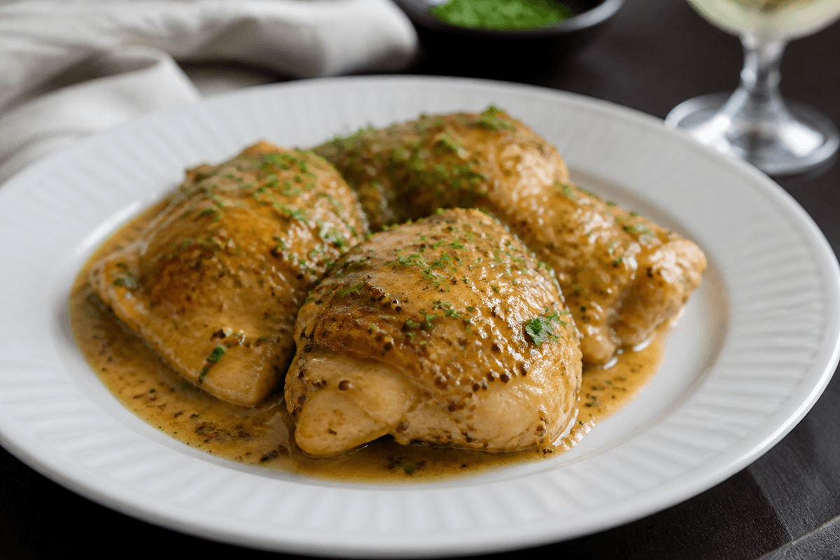 Air Fryer French Dijon Chicken