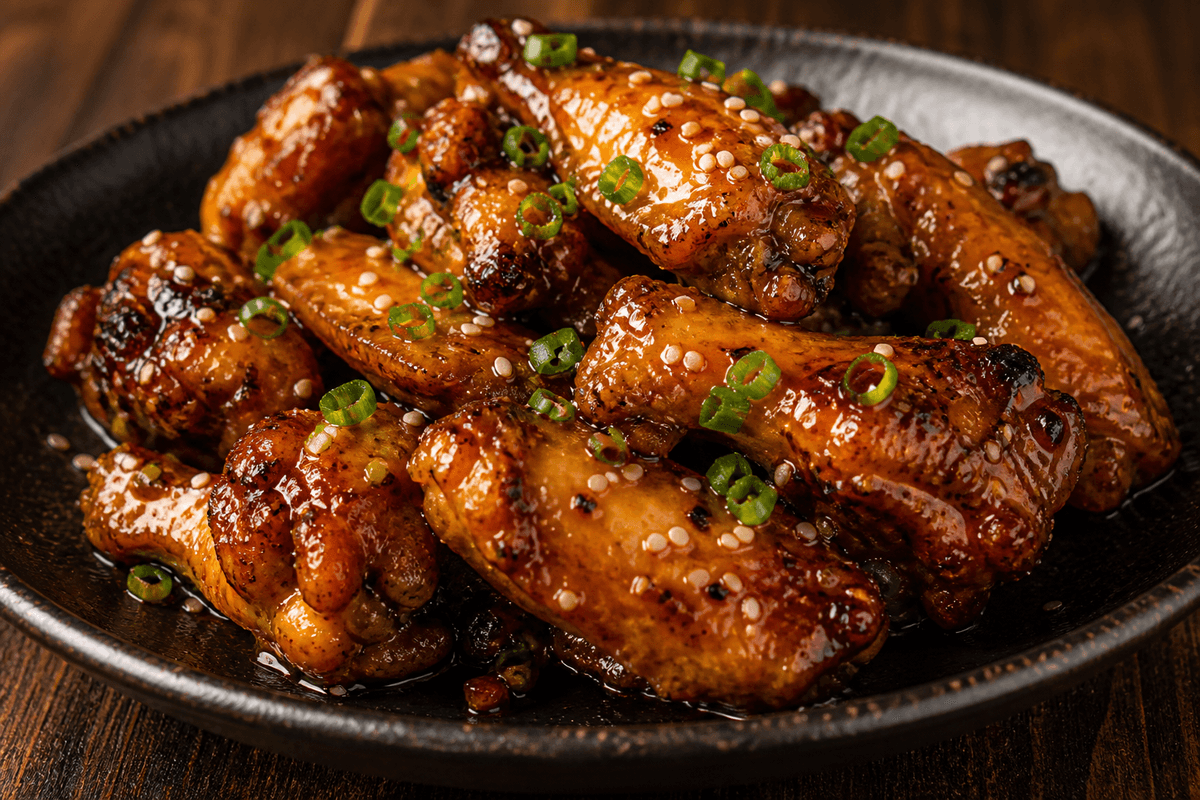 Air Fryer Honey Garlic Wings