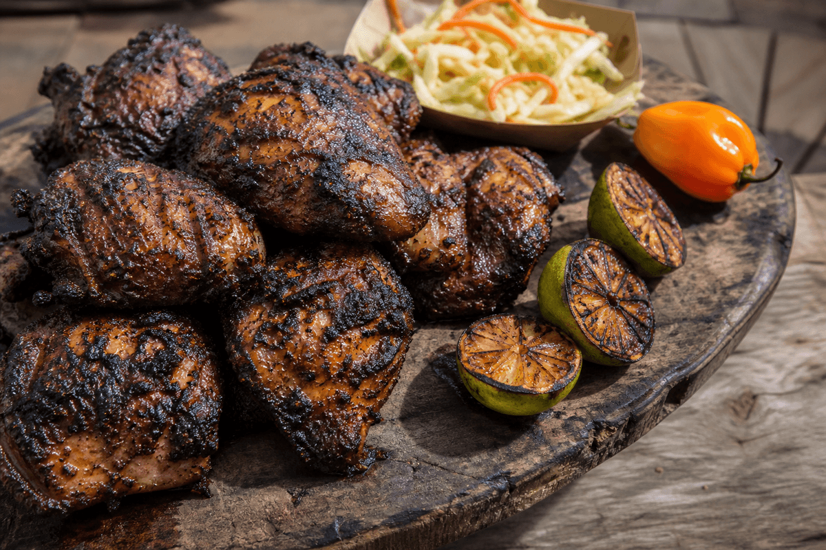 Air Fryer Jamaican Jerk Chicken