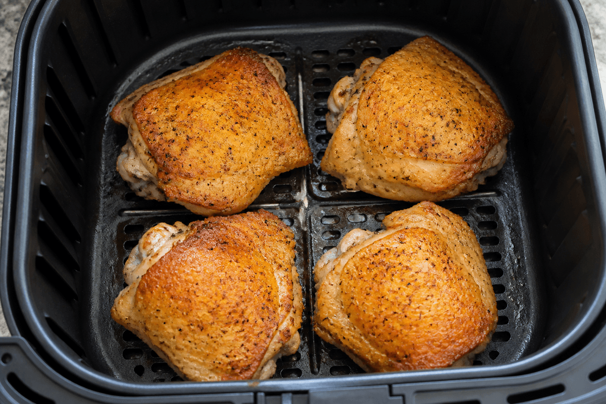 Greek lemon oregano chicken in the air fryer