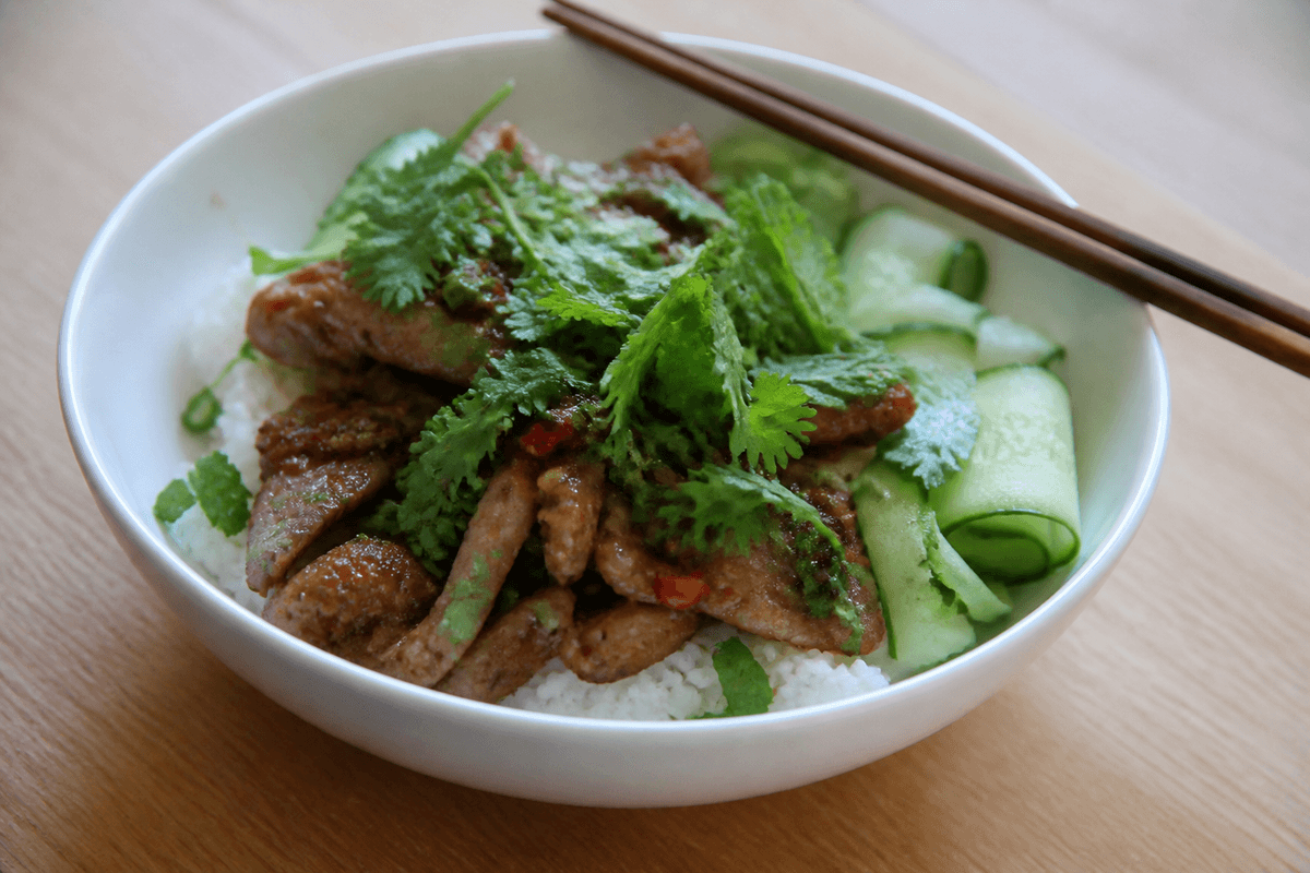 Air Fryer Vietnamese Lemongrass Pork